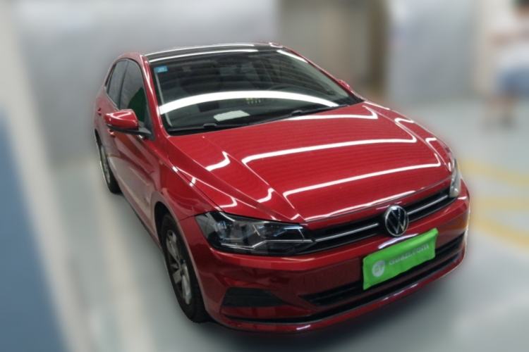 Used Volkswagen Polo 2021 Plus 1.5L Automatic Panoramic Enjoyment Edition Front Right 45 Deg