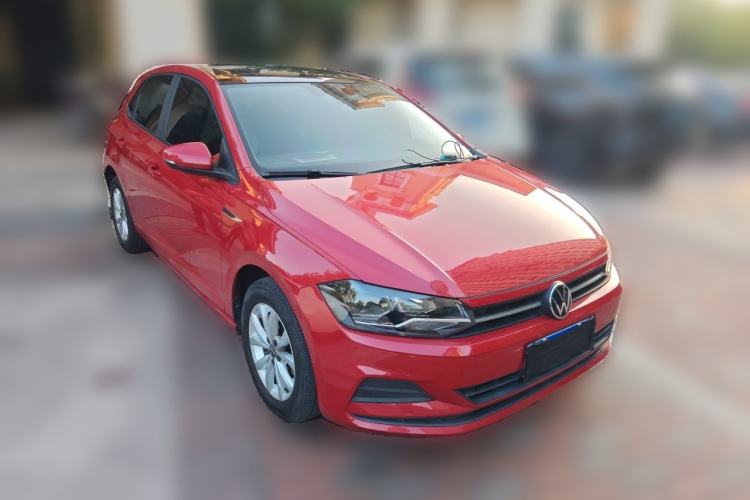 Used Volkswagen Polo 2021 Plus 1.5L Automatic Colorful Tech Edition Front Right 45 Deg