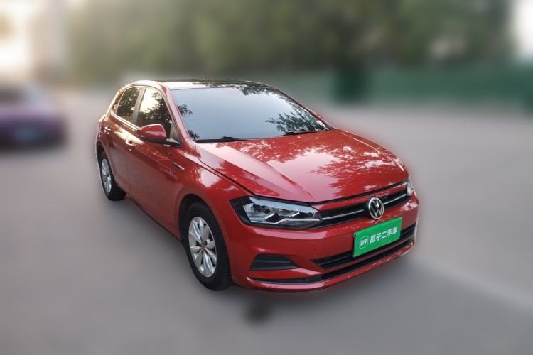 Used Volkswagen Polo 2021 Plus 1.5L Automatic Colorful Tech Edition Front Right 45 Deg