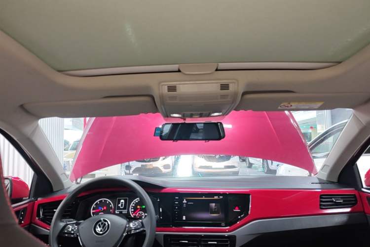 Used Volkswagen Polo 2021 Plus 1.5L Automatic Colorful Tech Edition Headliner