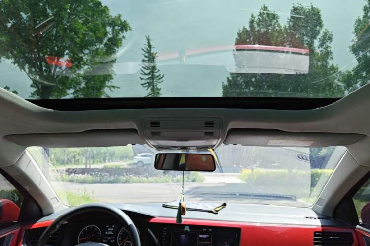 Used Volkswagen Polo 2021 Plus 1.5L Automatic Colorful Tech Edition Headliner