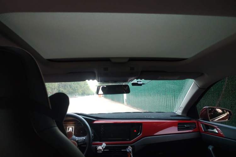 Used Volkswagen Polo 2021 Plus 1.5L Automatic Colorful Tech Edition Headliner
