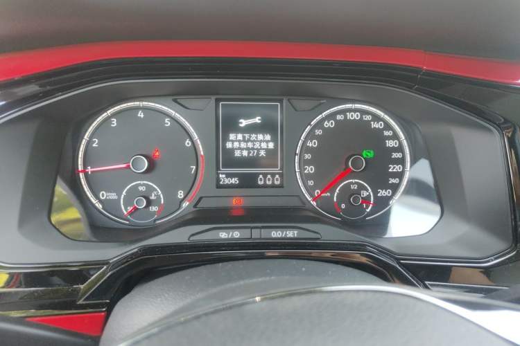 Used Volkswagen Polo 2021 Plus 1.5L Automatic Colorful Tech Edition Instrument Cluster