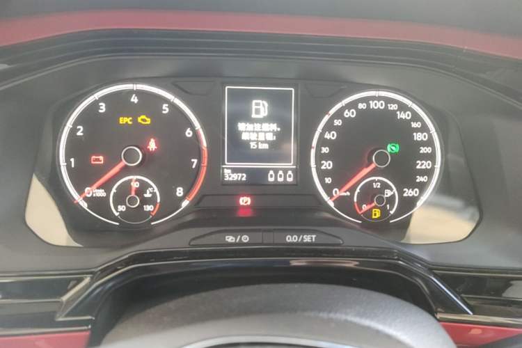 Used Volkswagen Polo 2021 Plus 1.5L Automatic Colorful Tech Edition Instrument Cluster