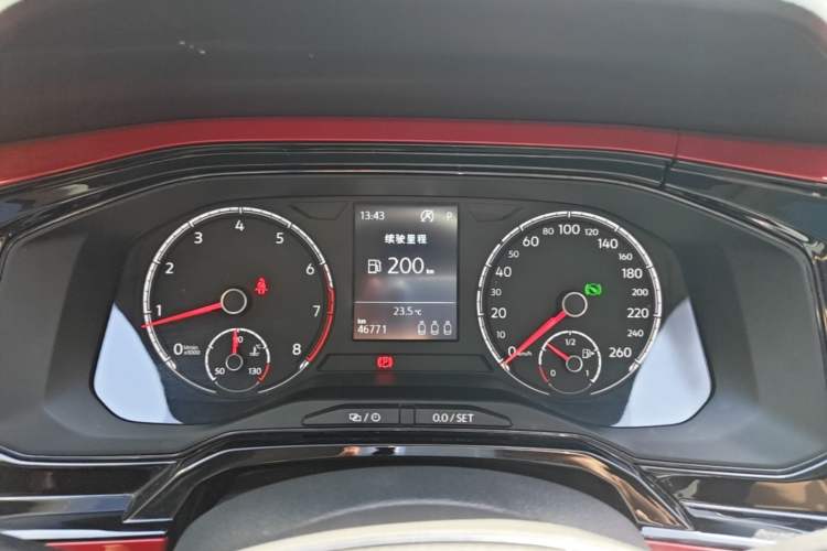 Used Volkswagen Polo 2021 Plus 1.5L Automatic Colorful Tech Edition Instrument Cluster