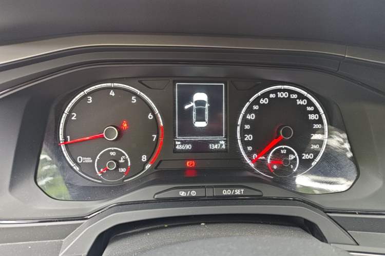 Used Volkswagen Polo 2021 Plus 1.5L Automatic Panoramic Enjoyment Edition Instrument Cluster
