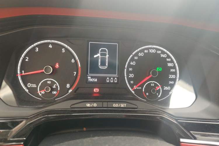 Used Volkswagen Polo 2021 Plus 1.5L Automatic Colorful Tech Edition Instrument Cluster