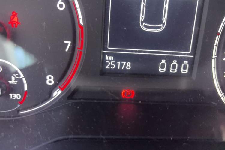 Used Volkswagen Polo 2021 Plus 1.5L Automatic Colorful Tech Edition Odometer Close Up