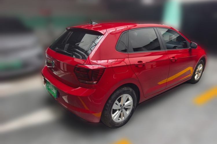 Used Volkswagen Polo 2021 Plus 1.5L Automatic Panoramic Enjoyment Edition Rear Right 45 Deg