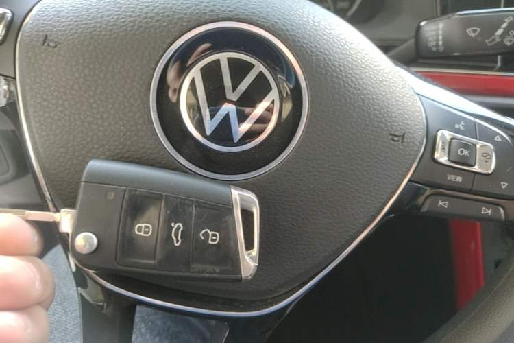 Used Volkswagen Polo 2021 Plus 1.5L Automatic Colorful Tech Edition Vehicle Key