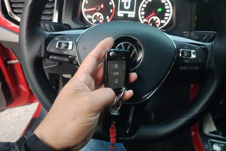 Used Volkswagen Polo 2021 Plus 1.5L Automatic Colorful Tech Edition Vehicle Key