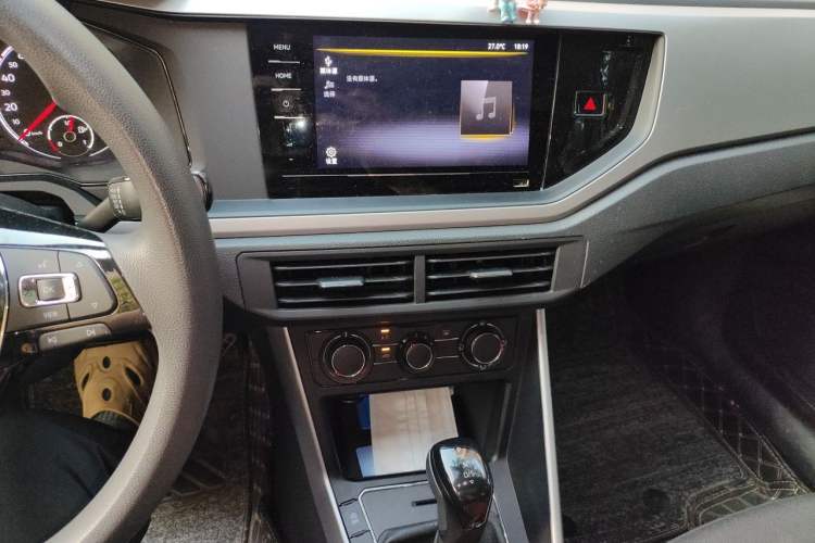 Used Volkswagen Polo 2021 Plus 1.5L Automatic Panoramic Enjoyment Edition Audio And AC Panel