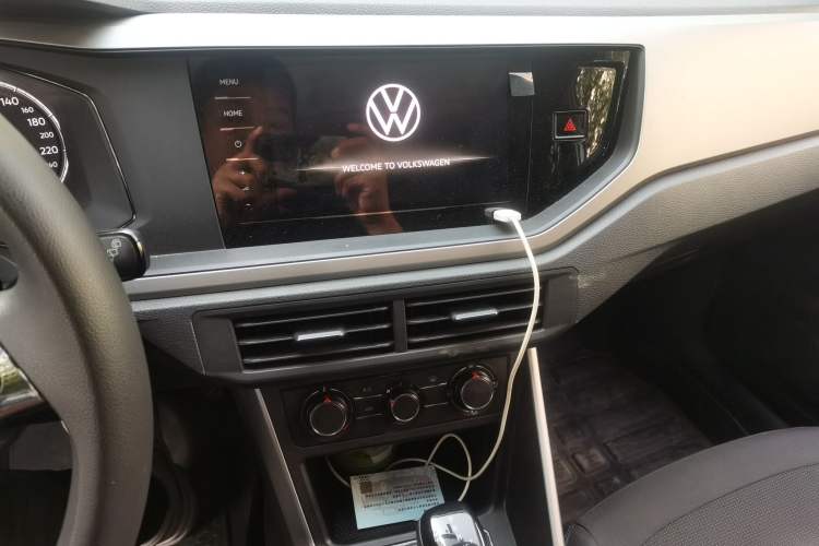 Used Volkswagen Polo 2021 Plus 1.5L Automatic Panoramic Enjoyment Edition Audio And AC Panel