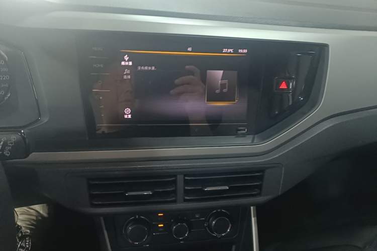 Used Volkswagen Polo 2021 Plus 1.5L Automatic Panoramic Enjoyment Edition Audio And AC Panel