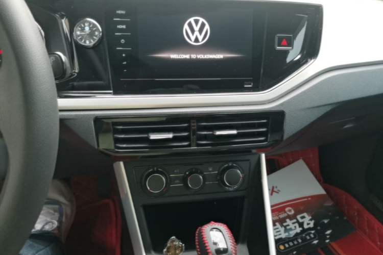 Used Volkswagen Polo 2021 Plus 1.5L Automatic Colorful Tech Edition Audio And AC Panel