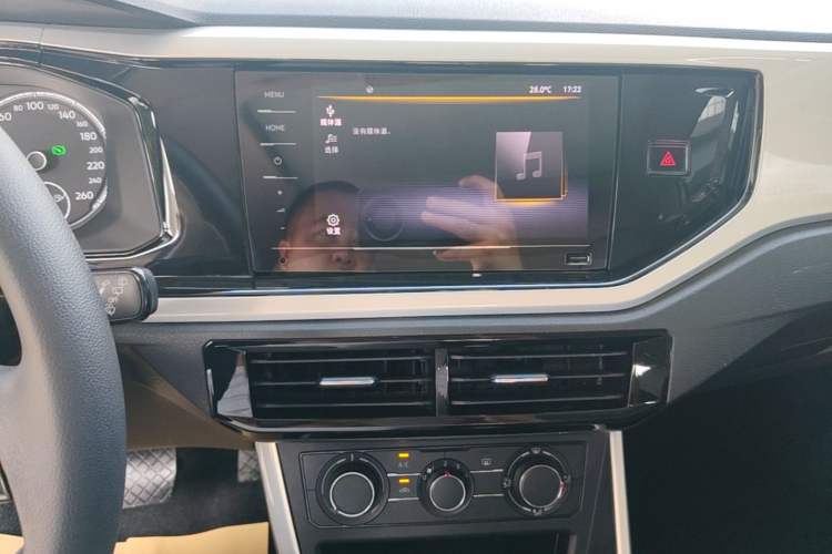 Used Volkswagen Polo 2021 Plus 1.5L Automatic Colorful Tech Edition Audio And AC Panel