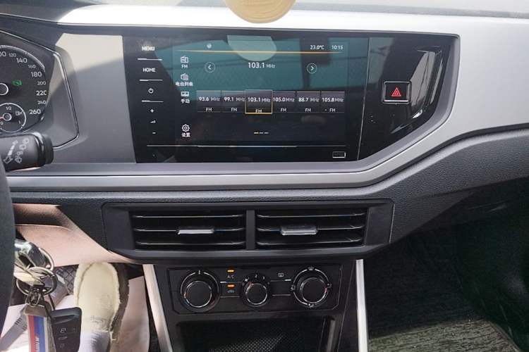 Used Volkswagen Polo 2021 Plus 1.5L Automatic Panoramic Enjoyment Edition Audio And AC Panel