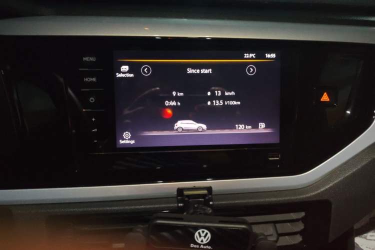 Used Volkswagen Polo 2021 Plus 1.5L Automatic Colorful Tech Edition Audio And AC Panel