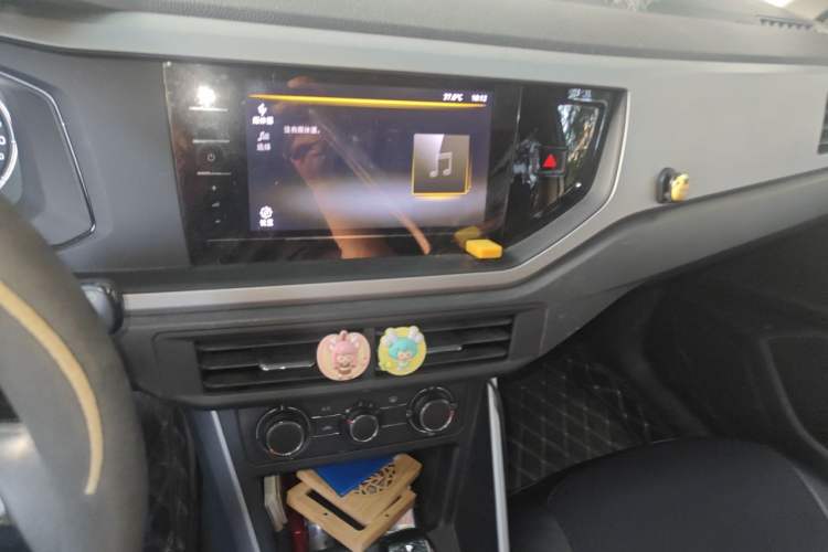 Used Volkswagen Polo 2021 Plus 1.5L Automatic Panoramic Enjoyment Edition Audio And AC Panel