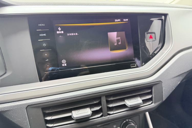 Used Volkswagen Polo 2021 Plus 1.5L Automatic Panoramic Enjoyment Edition Audio And AC Panel