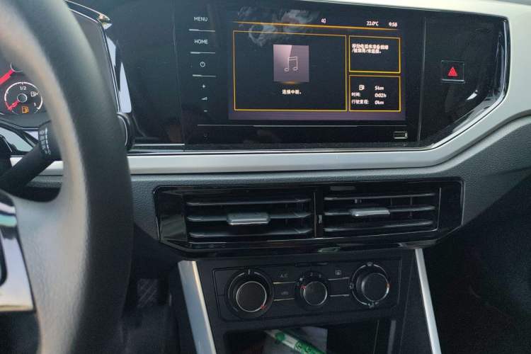 Used Volkswagen Polo 2021 Plus 1.5L Automatic Colorful Tech Edition Audio And AC Panel