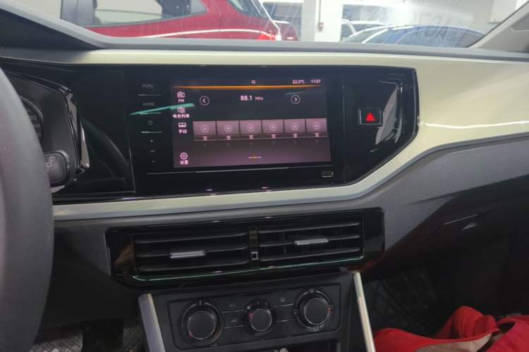 Used Volkswagen Polo 2021 Plus 1.5L Automatic Colorful Tech Edition Audio And AC Panel