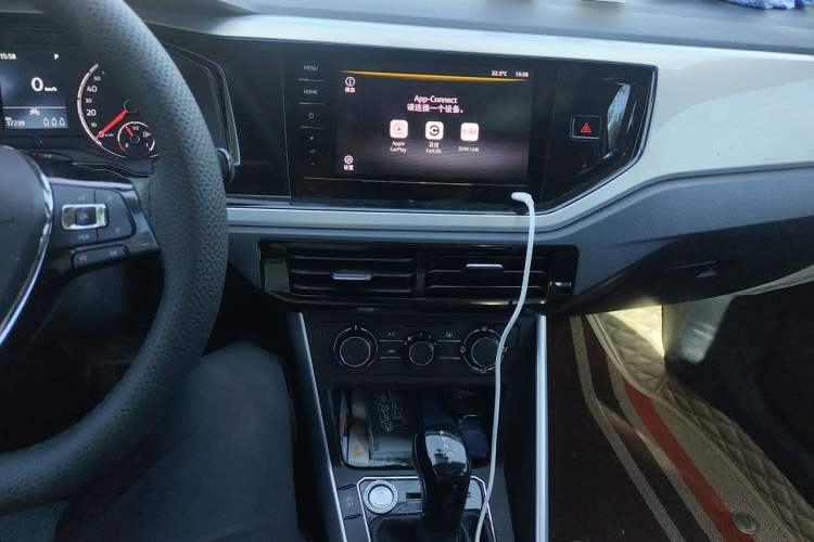 Used Volkswagen Polo 2021 Plus 1.5L Automatic Colorful Tech Edition Audio And AC Panel