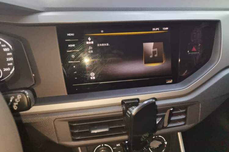 Used Volkswagen Polo 2021 Plus 1.5L Automatic Panoramic Enjoyment Edition Audio And AC Panel