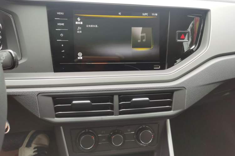 Used Volkswagen Polo 2021 Plus 1.5L Automatic Panoramic Enjoyment Edition Audio And AC Panel