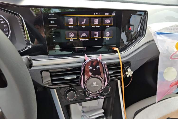 Used Volkswagen Polo 2021 Plus 1.5L Automatic Colorful Tech Edition Audio And AC Panel