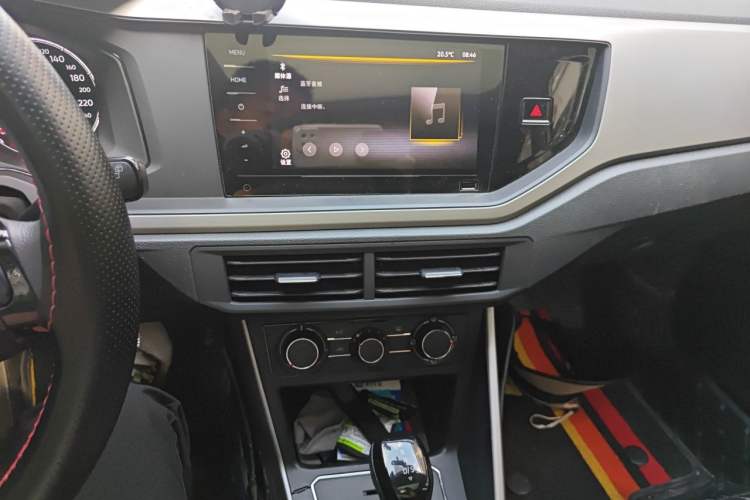 Used Volkswagen Polo 2021 Plus 1.5L Automatic Panoramic Enjoyment Edition Audio And AC Panel