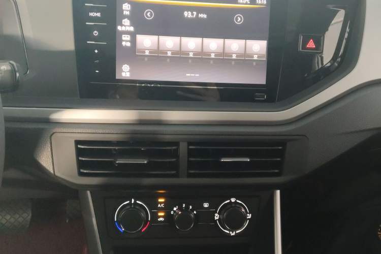 Used Volkswagen Polo 2021 Plus 1.5L Automatic Panoramic Enjoyment Edition Audio And AC Panel