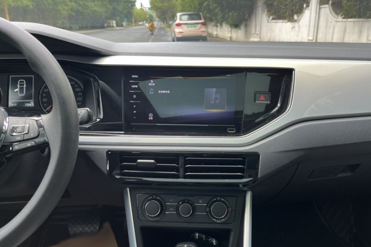 Used Volkswagen Polo 2021 Plus 1.5L Automatic Colorful Tech Edition Audio And AC Panel