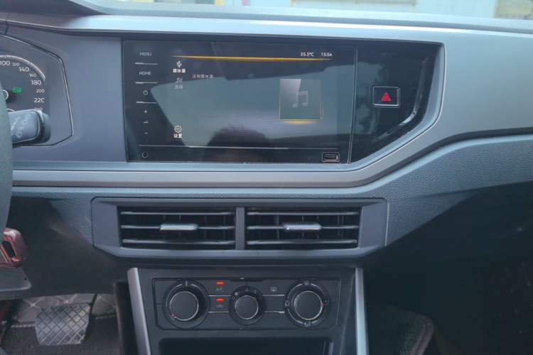 Used Volkswagen Polo 2021 Plus 1.5L Automatic Panoramic Enjoyment Edition Audio And AC Panel