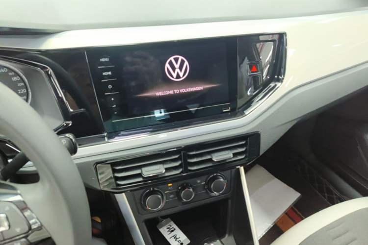 Used Volkswagen Polo 2021 Plus 1.5L Automatic Colorful Tech Edition Audio And AC Panel