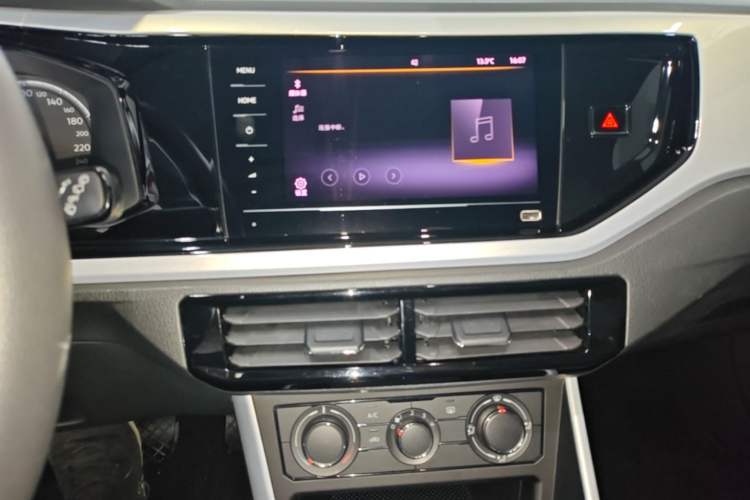 Used Volkswagen Polo 2021 Plus 1.5L Automatic Colorful Tech Edition Audio And AC Panel