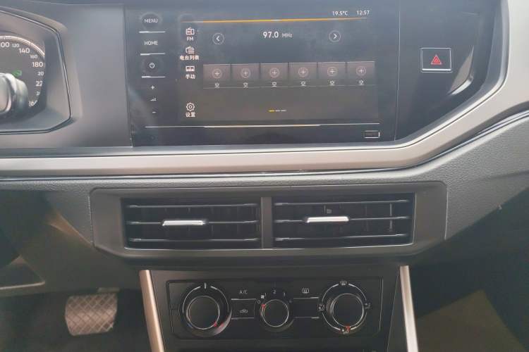 Used Volkswagen Polo 2021 Plus 1.5L Automatic Panoramic Enjoyment Edition Audio And AC Panel