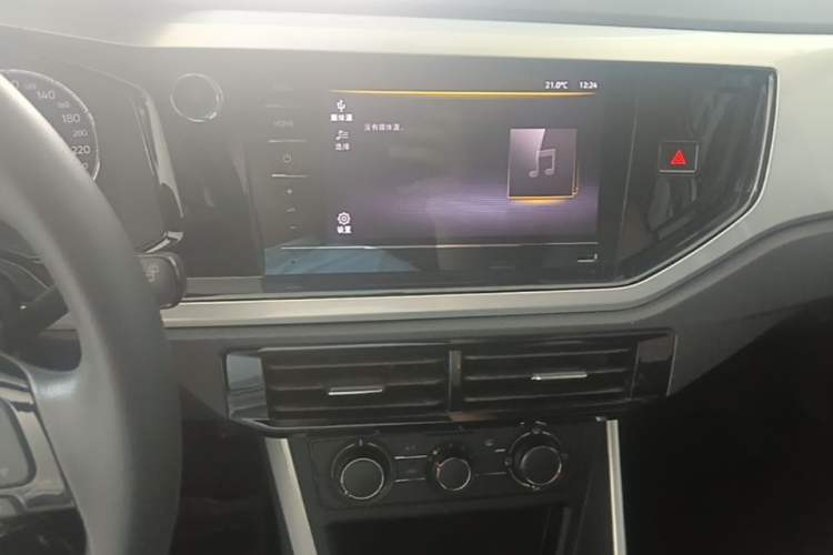 Used Volkswagen Polo 2021 Plus 1.5L Automatic Colorful Tech Edition Audio And AC Panel