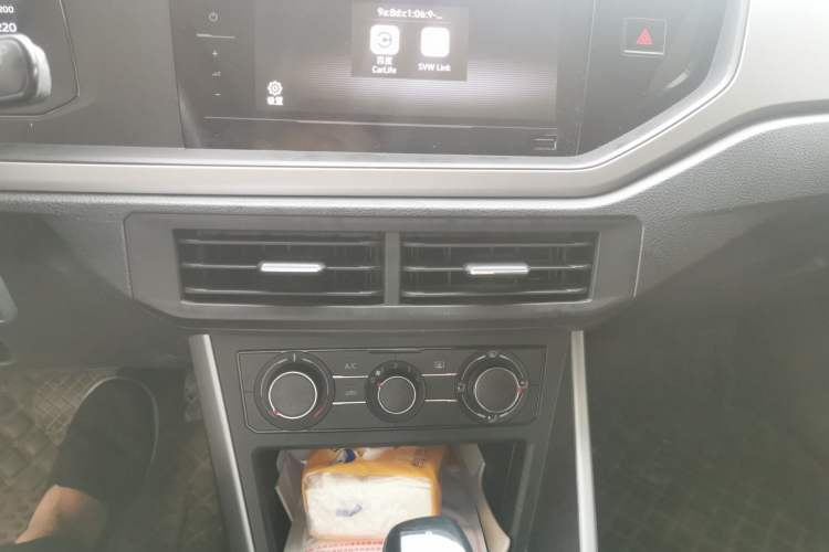 Used Volkswagen Polo 2021 Plus 1.5L Automatic Panoramic Enjoyment Edition Audio And AC Panel