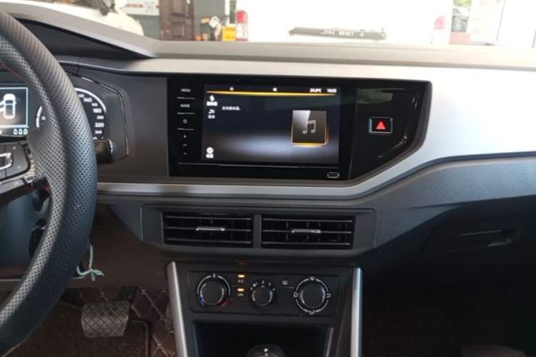 Used Volkswagen Polo 2021 Plus 1.5L Automatic Panoramic Enjoyment Edition Audio And AC Panel