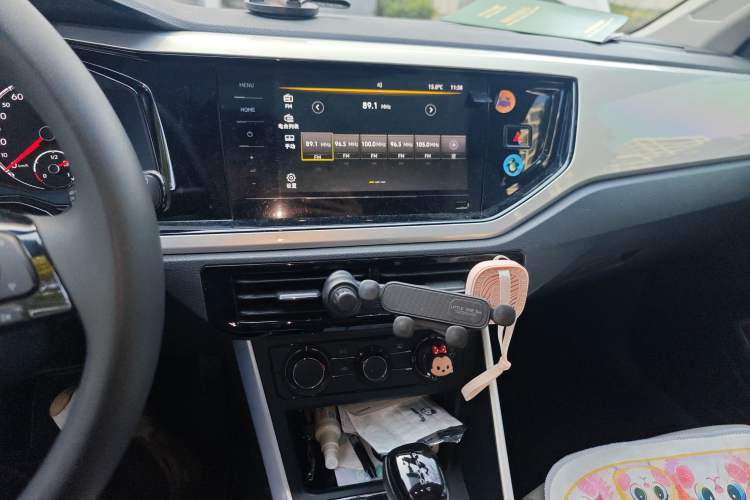 Used Volkswagen Polo 2021 Plus 1.5L Automatic Colorful Tech Edition Audio And AC Panel