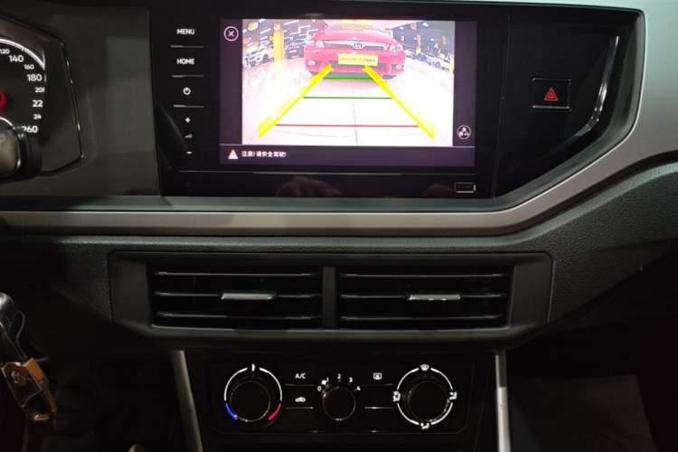 Used Volkswagen Polo 2021 Plus 1.5L Automatic Panoramic Enjoyment Edition Audio And AC Panel