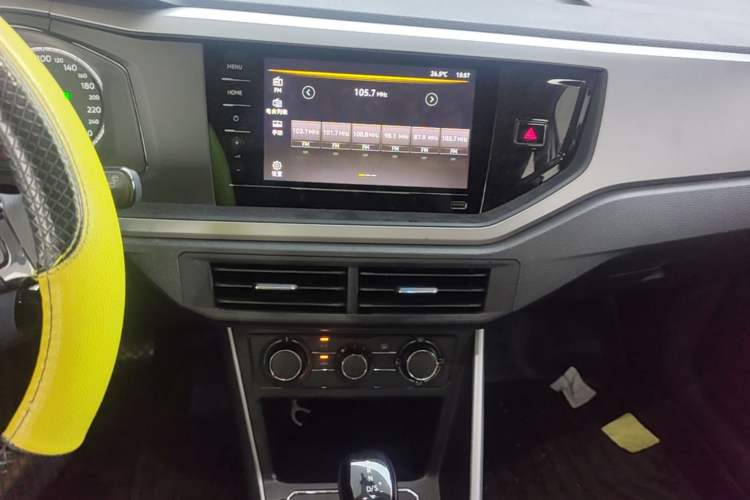 Used Volkswagen Polo 2021 Plus 1.5L Automatic Panoramic Enjoyment Edition Audio And AC Panel