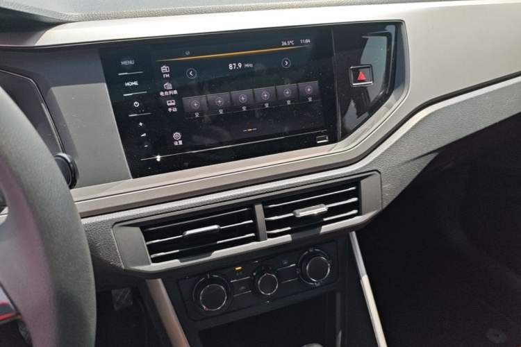Used Volkswagen Polo 2021 Plus 1.5L Automatic Panoramic Enjoyment Edition Audio And AC Panel