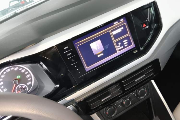 Used Volkswagen Polo 2021 Plus 1.5L Automatic Colorful Tech Edition Audio And AC Panel