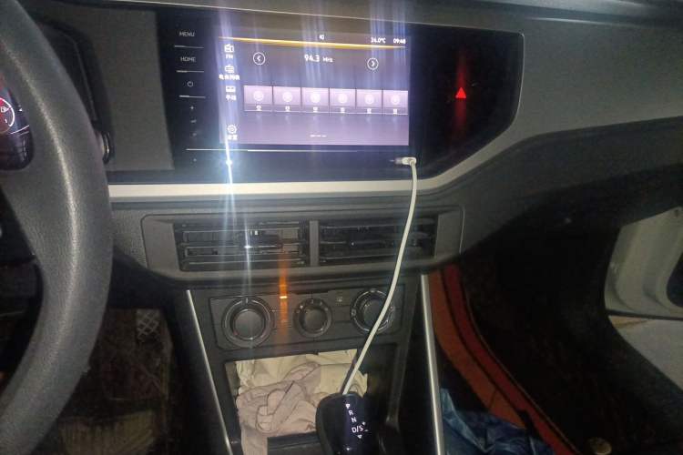 Used Volkswagen Polo 2021 Plus 1.5L Automatic Panoramic Enjoyment Edition Audio And AC Panel