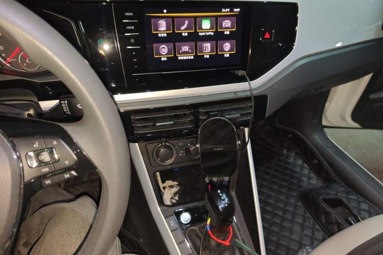 Used Volkswagen Polo 2021 Plus 1.5L Automatic Colorful Tech Edition Audio And AC Panel