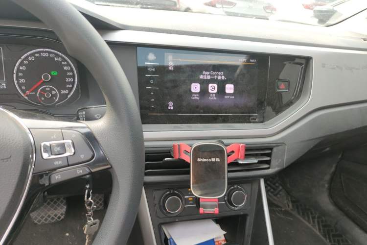 Used Volkswagen Polo 2021 Plus 1.5L Automatic Panoramic Enjoyment Edition Audio And AC Panel