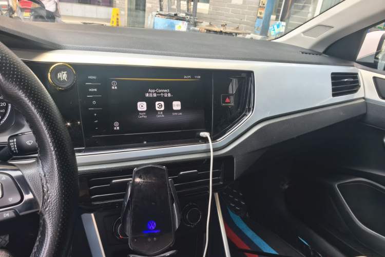Used Volkswagen Polo 2021 Plus 1.5L Automatic Colorful Tech Edition Audio And AC Panel
