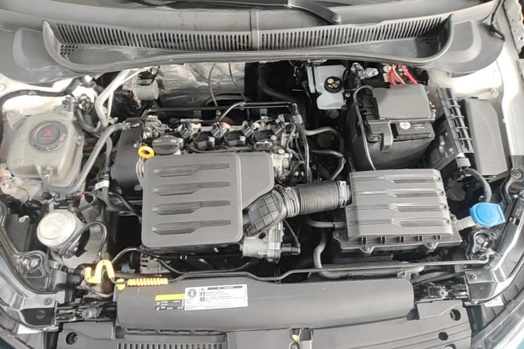 Used Volkswagen Polo 2021 Plus 1.5L Automatic Colorful Tech Edition Engine Bay